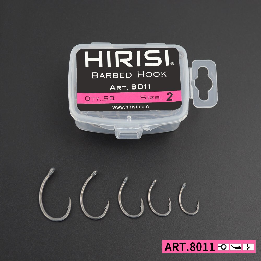 Fishing Hook Circle - Haki karpiowe Hirisi 50 szt. Powłoka
