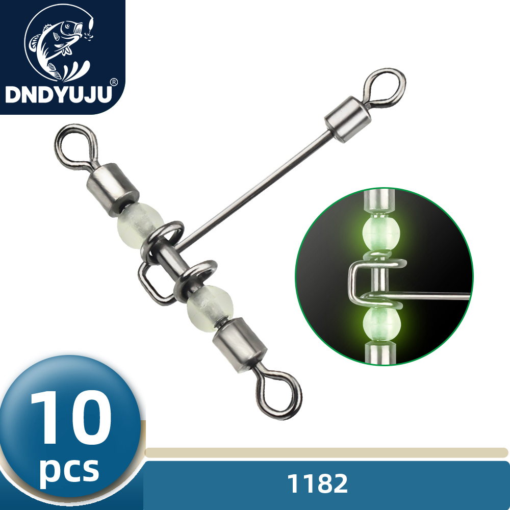 DNDYUJU 10 sztuk 3-drożny świe – Fishing Hook Assortment recenzja i cena