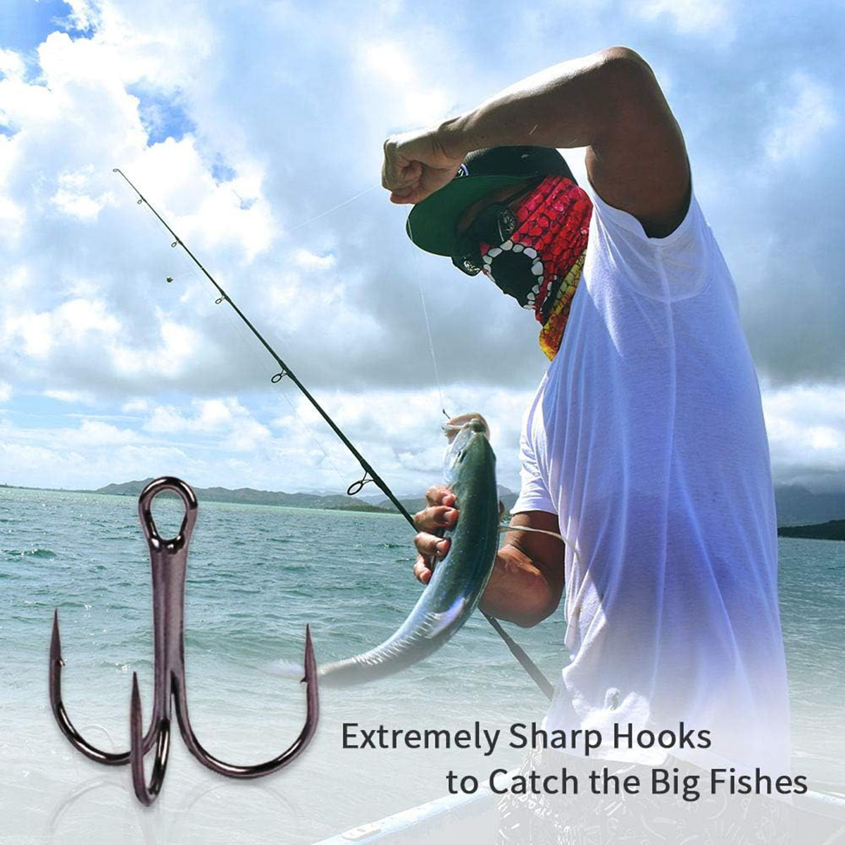 Zestaw haczyków wędkarskich 50 – Fishing Hook Circle recenzja i cena