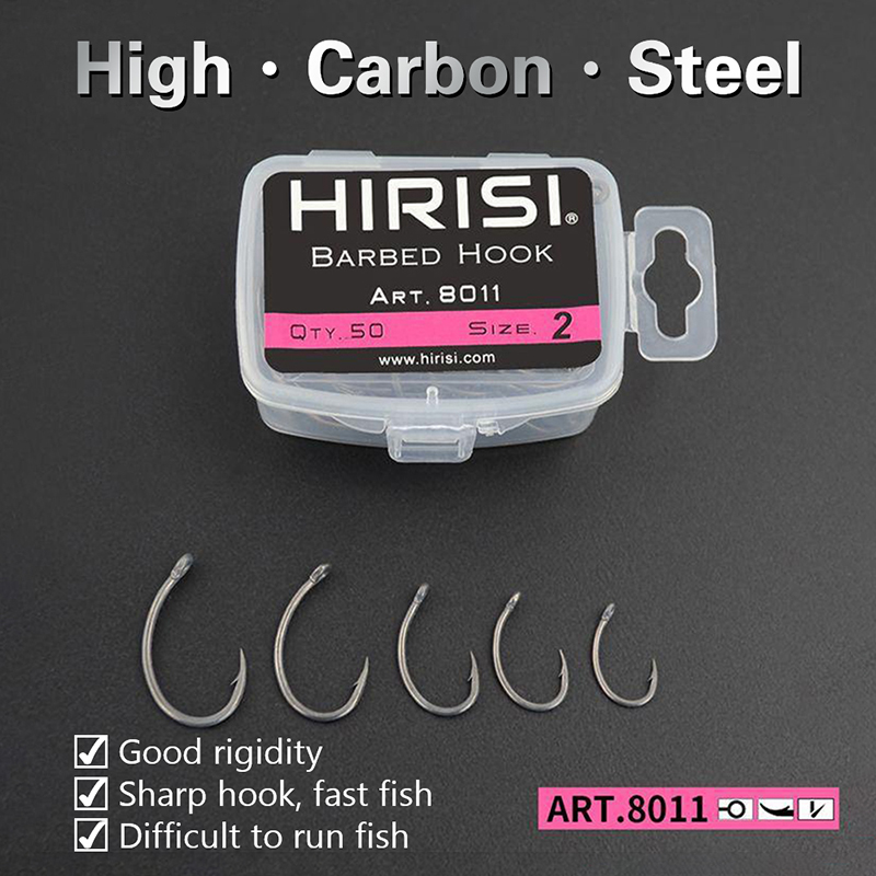 {YY30} Hirisi 50 szt. Haczyki  – Fishing Hook Box recenzja i cena