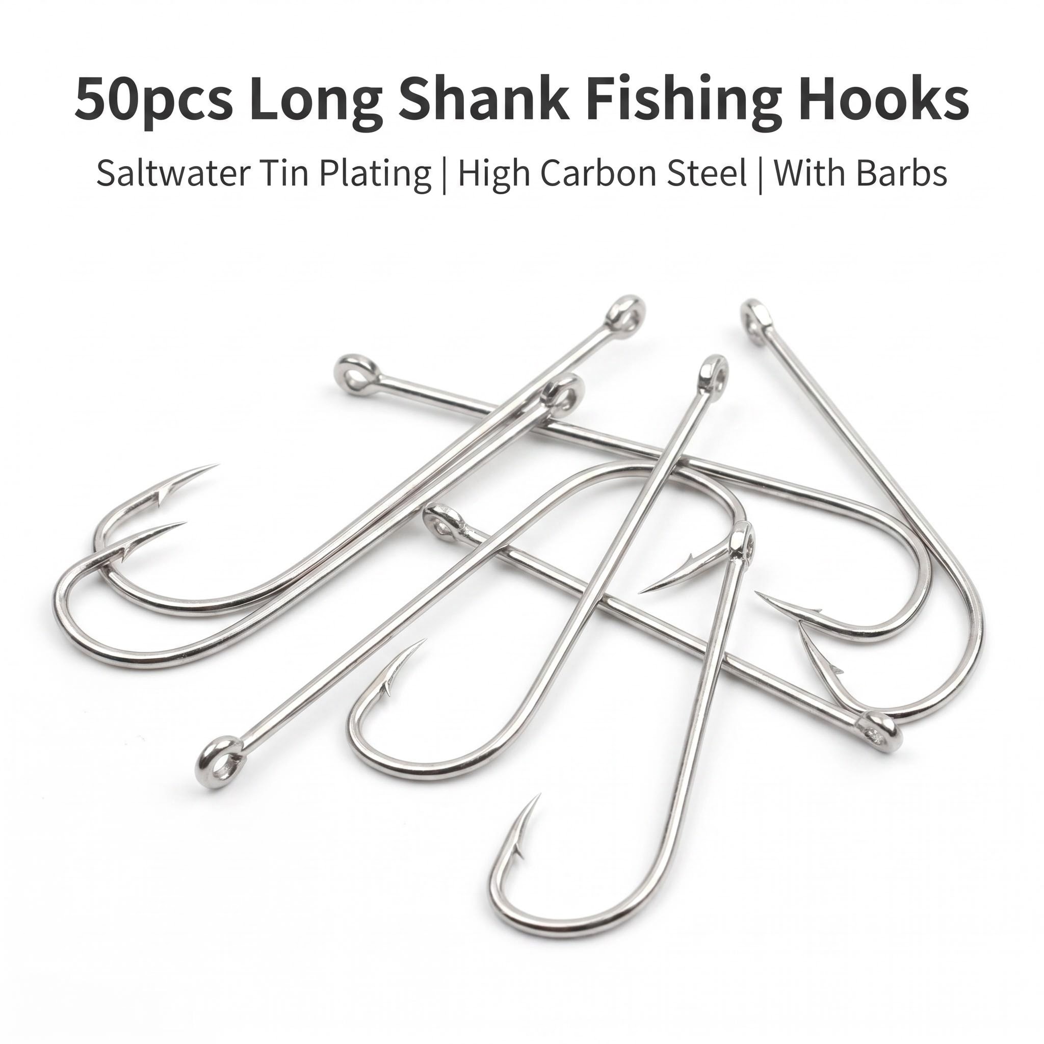 50 szt. Haczyków okrągłych z d – Fishing Hook Circle recenzja i cena